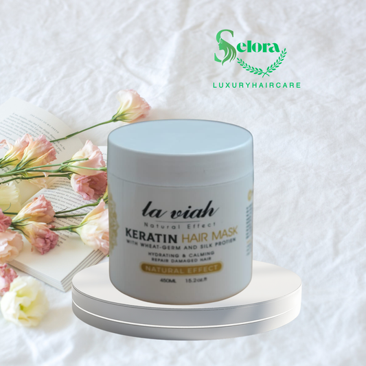 La Viah Keratin Hair Mask – 450ml | ماسك لافيه بالكيراتين 450 مل