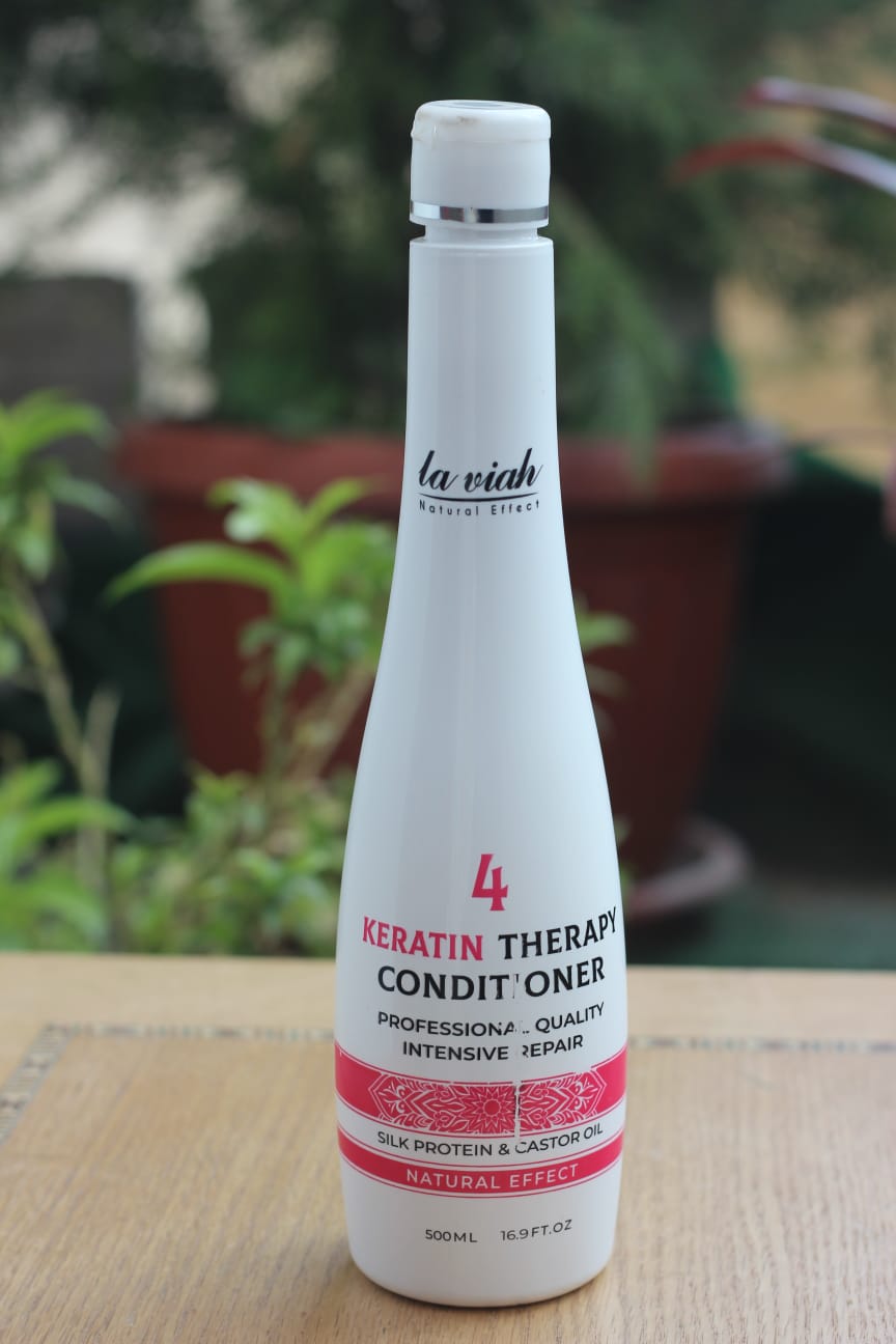 بلسم لافيه بالكيراتين | La Viah Keratin Therapy Conditioner – 500 مل
