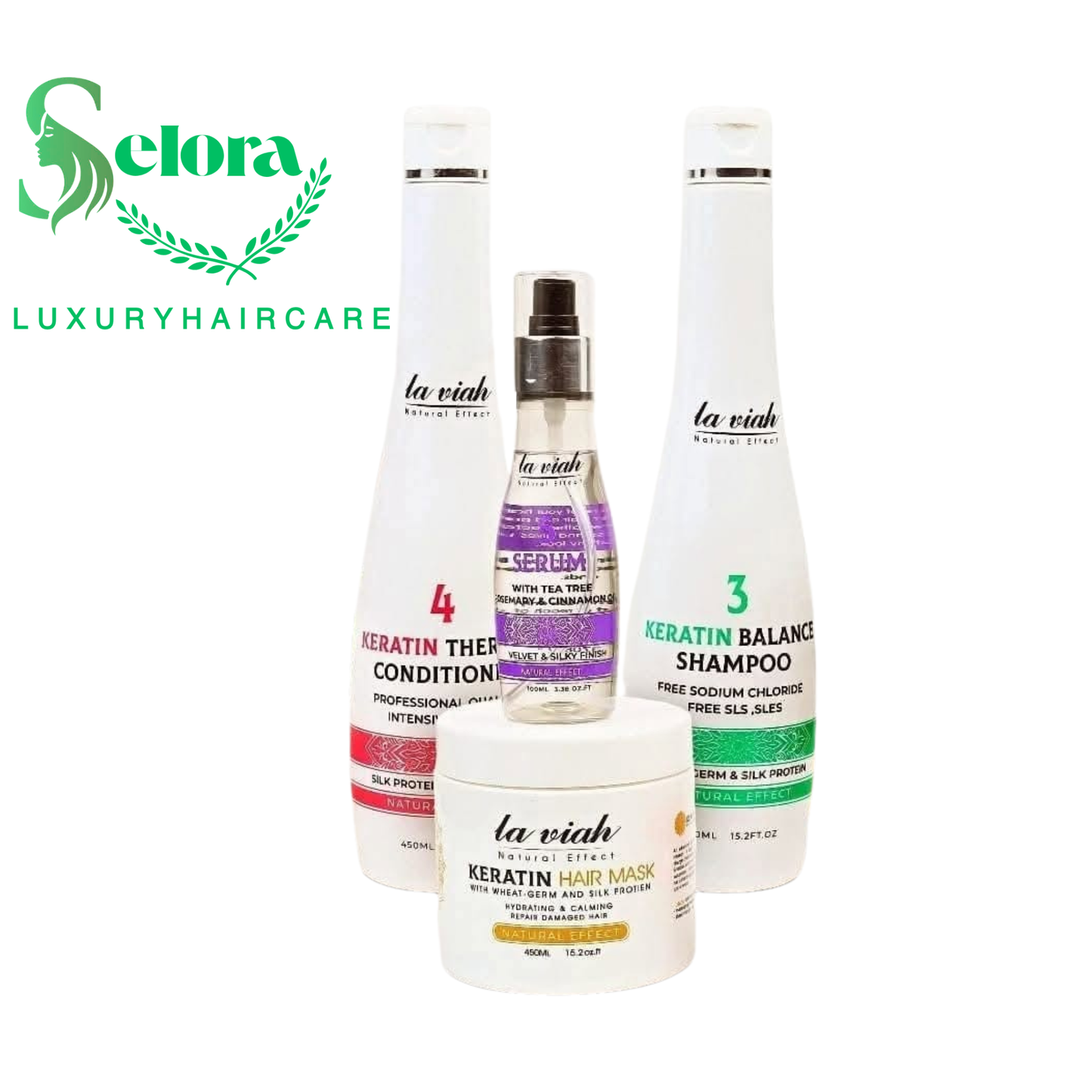 مجموعة لاڤيه للعناية بالشعر | La Viah Complete Hair Care Collection
