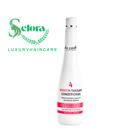 بلسم لافيه بالكيراتين | La Viah Keratin Therapy Conditioner – 500 مل