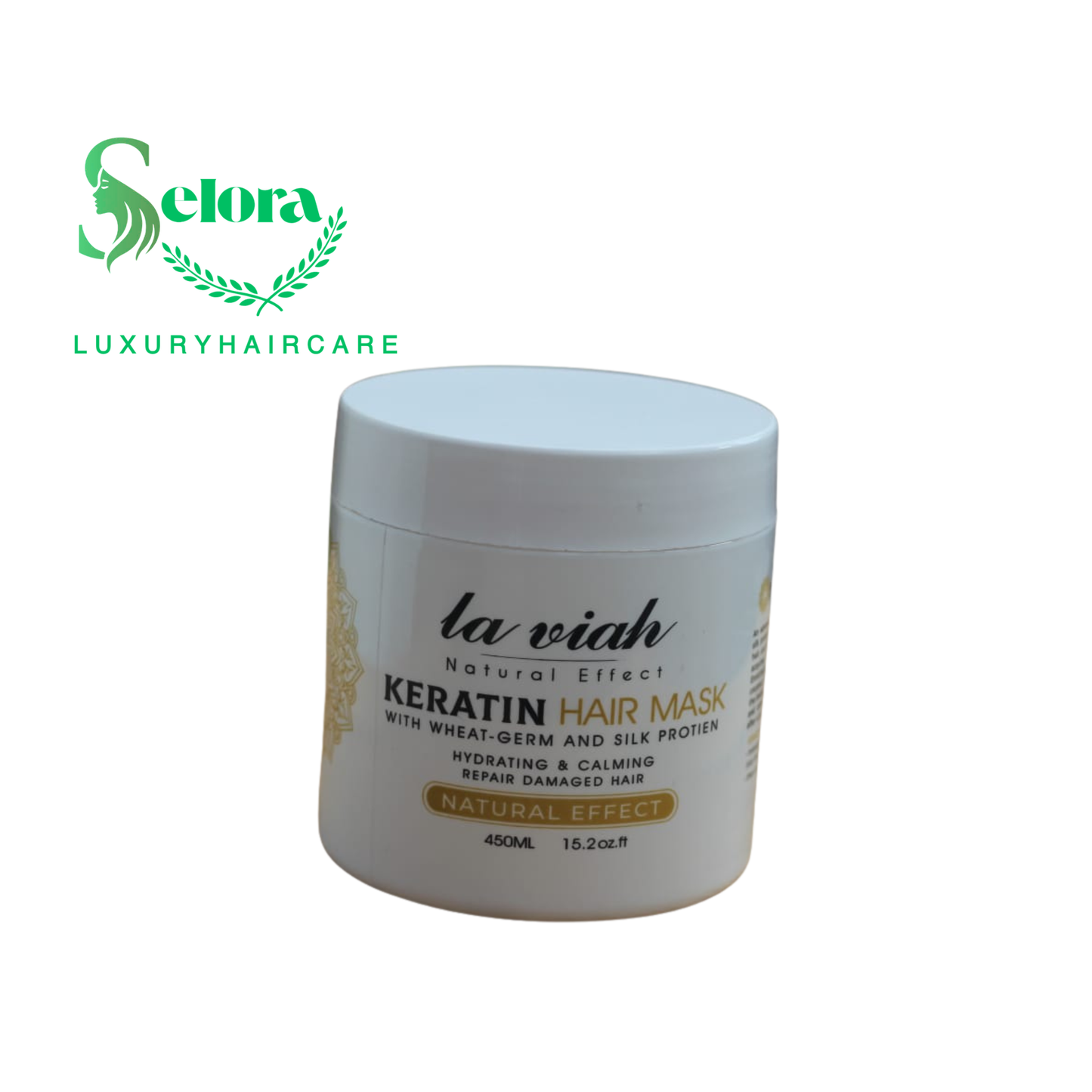 ماسك لافيه بالكيراتين 450 مل | La Viah Keratin Hair Mask – 450ml