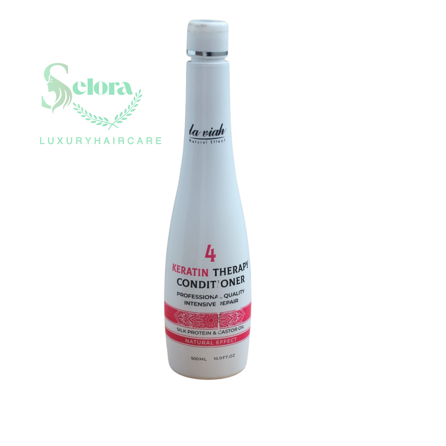 بلسم لافيه بالكيراتين | La Viah Keratin Therapy Conditioner – 500ml