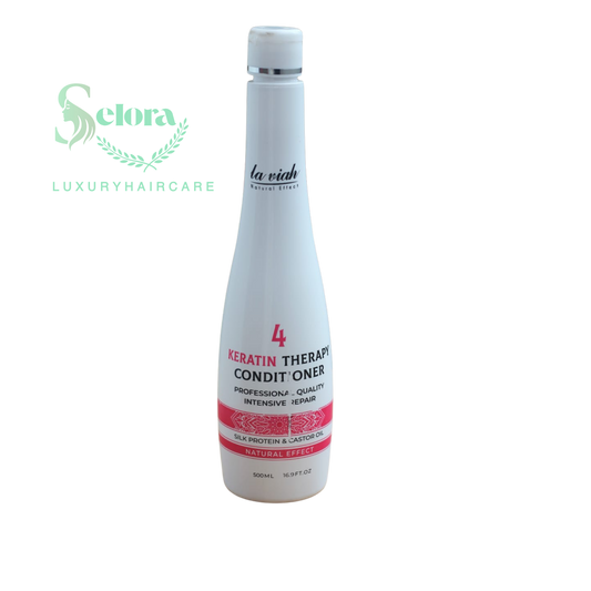 بلسم لافيه بالكيراتين | La Viah Keratin Therapy Conditioner – 500ml