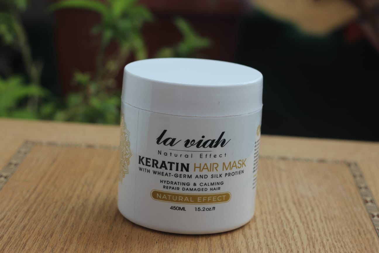 ماسك لافيه بالكيراتين 450 مل | La Viah Keratin Hair Mask – 450ml