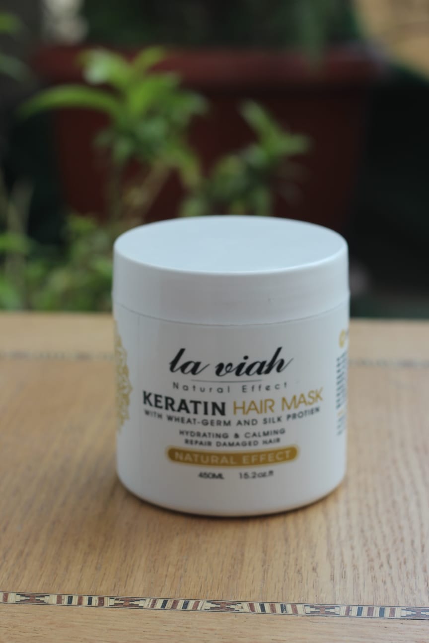 ماسك لافيه بالكيراتين 450 مل | La Viah Keratin Hair Mask – 450ml